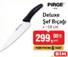 PİRGE DELUXE ŞEF BIÇAĞI 18 CM PİRGE DELUXE ŞEF BIÇAĞI 18 CM